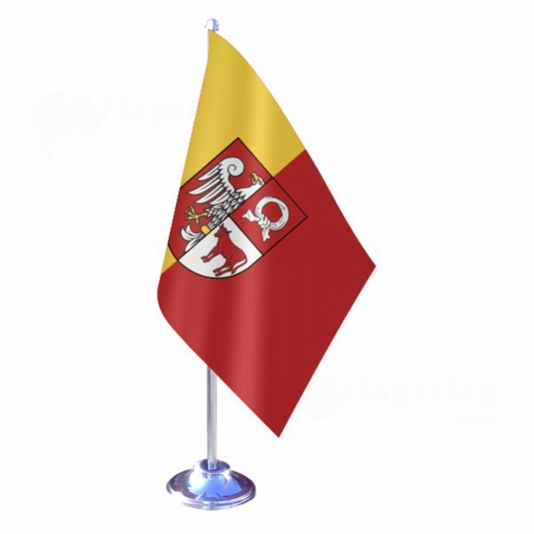 Czarnkow Trzcianka Single Table Flag
