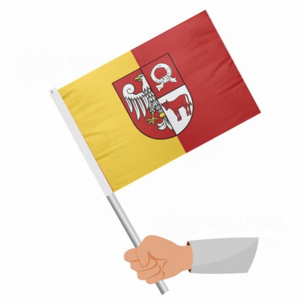 Czarnkow Trzcianka Stick Flag