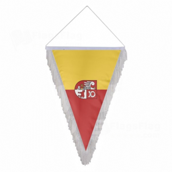 Czarnkow Trzcianka Triangle Fringed Streamers