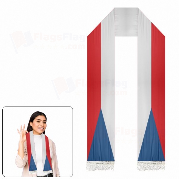 Czech Republic Scarf Digital Printing