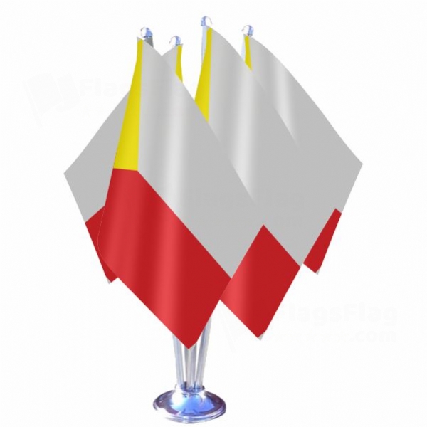 Czestochowski Quadruple Table Flag