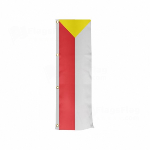 Czestochowski Vertically Raised Flags