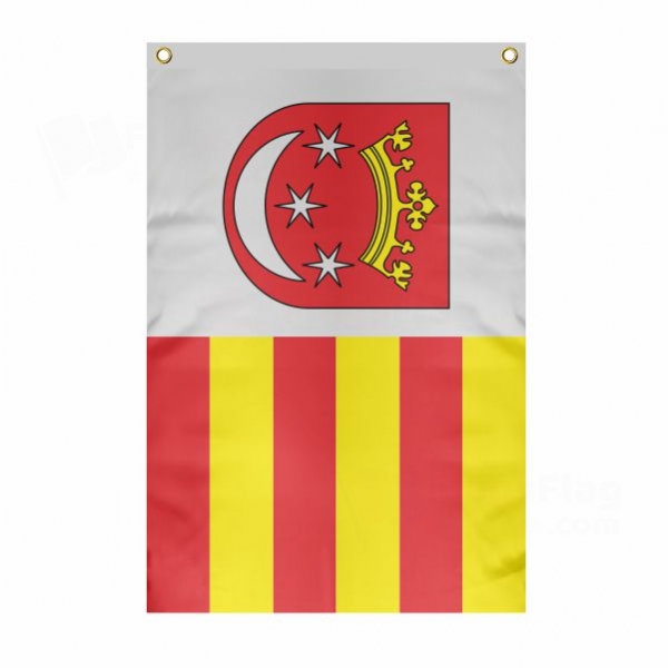 Czlopa Large Size Flag Hanging on Building