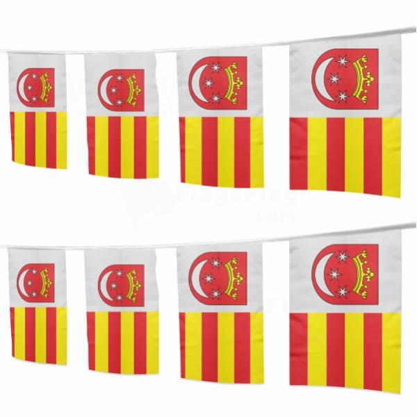 Czlopa Square String Flags
