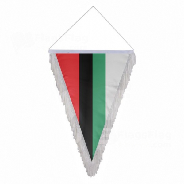 Dabrowa Triangle Fringed Streamers