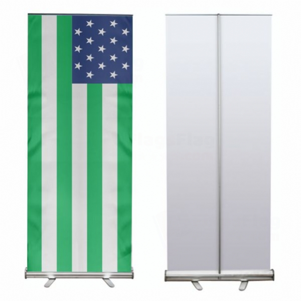 Dagestan Turks Roll Up Banner