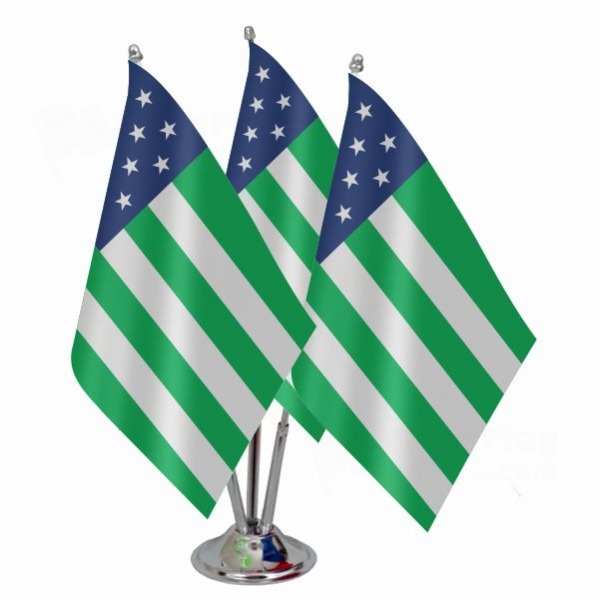 Dagestan Turks Triple Table Flag