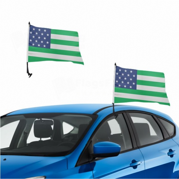 Dagestan Turks Vehicle Convoy Flag