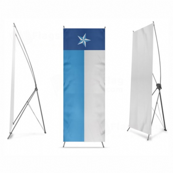 Dallas County Texas Digital Print X Banner