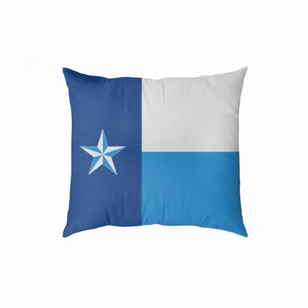 Dallas County Texas Digital Printed Pillow Cover
