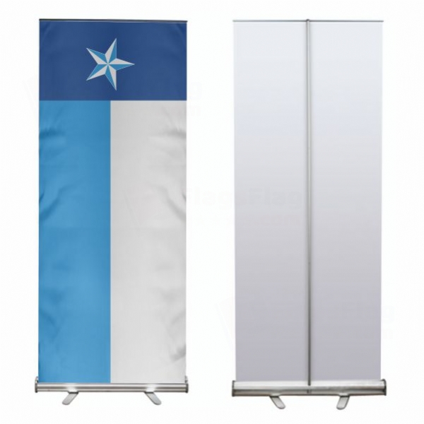 Dallas County Texas Roll Up Banner