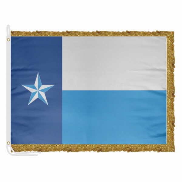 Dallas County Texas Satin Office Flag