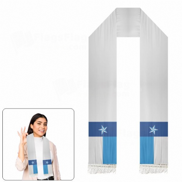 Dallas County Texas Scarf Digital Printing