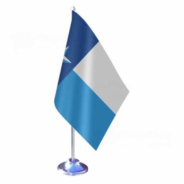 Dallas County Texas Single Table Flag