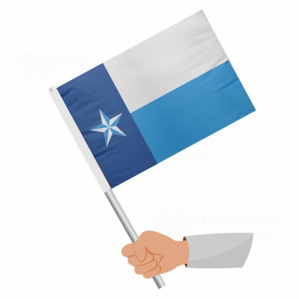 Dallas County Texas Stick Flag