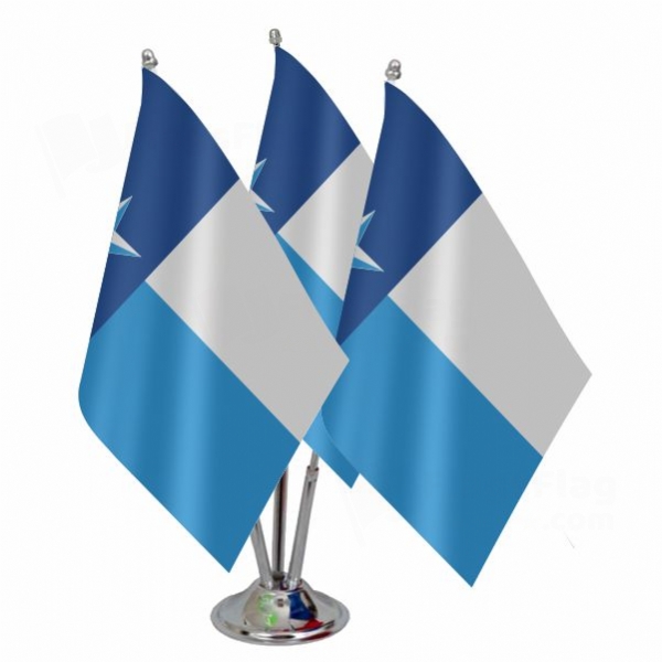 Dallas County Texas Triple Table Flag