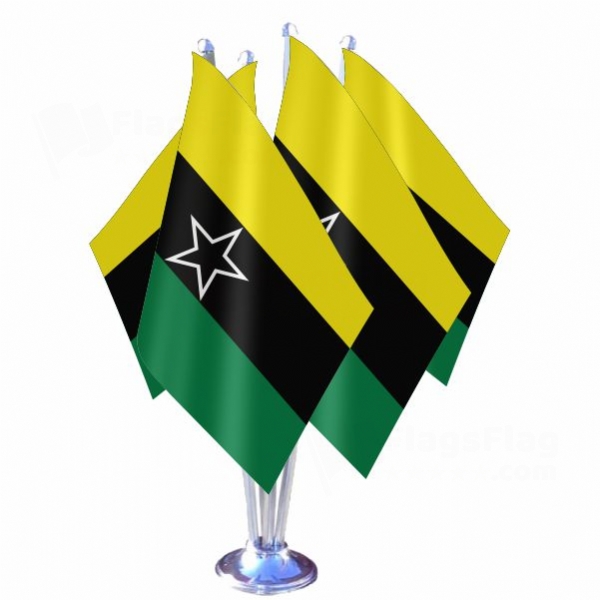 Dar El Kuti Quadruple Table Flag