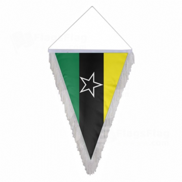 Dar El Kuti Triangle Fringed Streamers