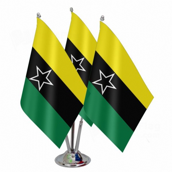 Dar El Kuti Triple Table Flag