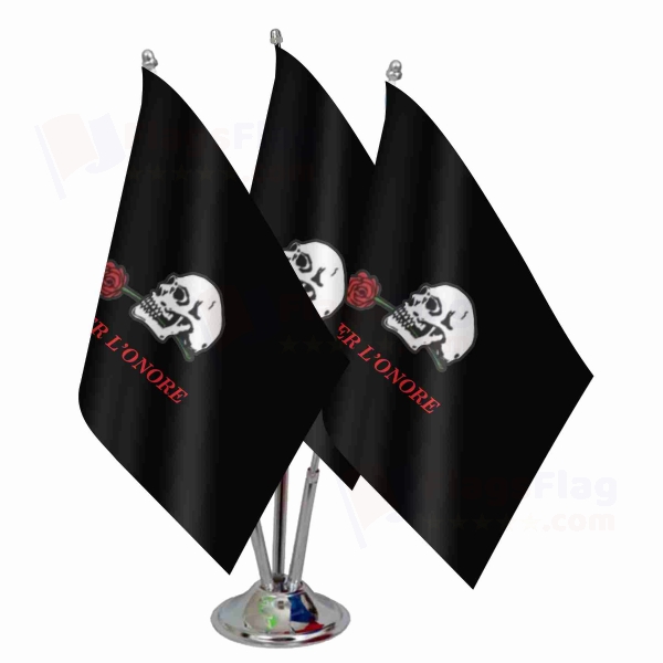 Decima Mas 1943 1945 Triple Table Flag