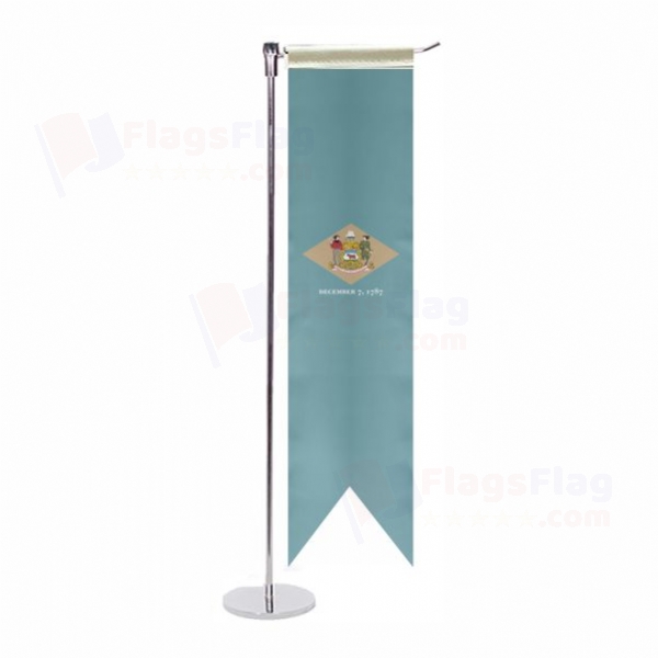 Delaware L Table Flag
