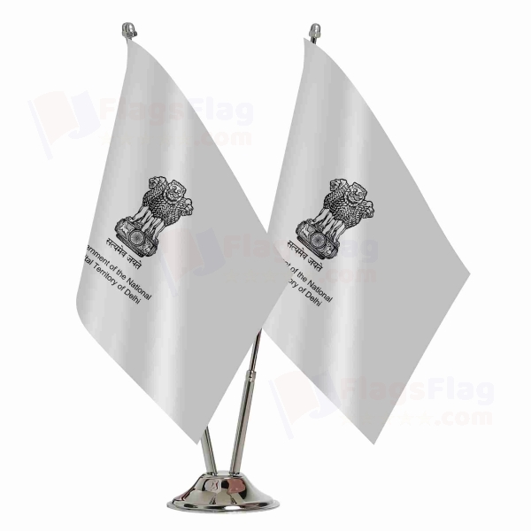 Delhi 2 Table Flags