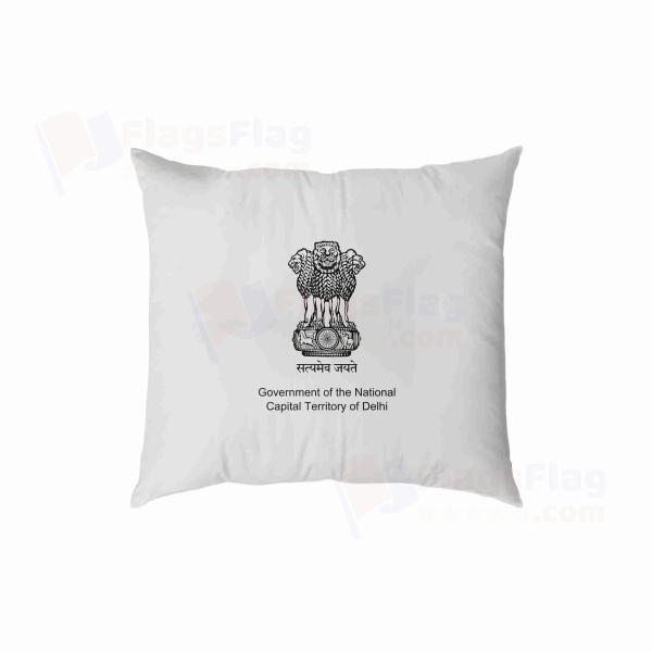 Delhi Digital Printed Pillow Cover
