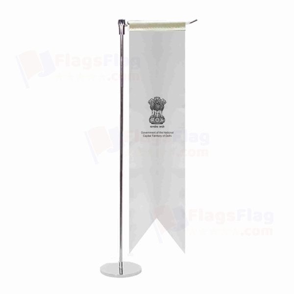 Delhi L Table Flag