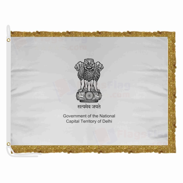 Delhi Satin Office Flag