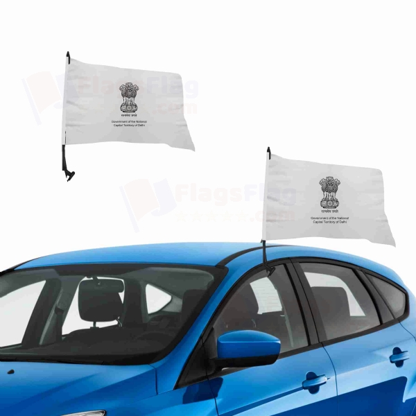 Delhi Vehicle Convoy Flag