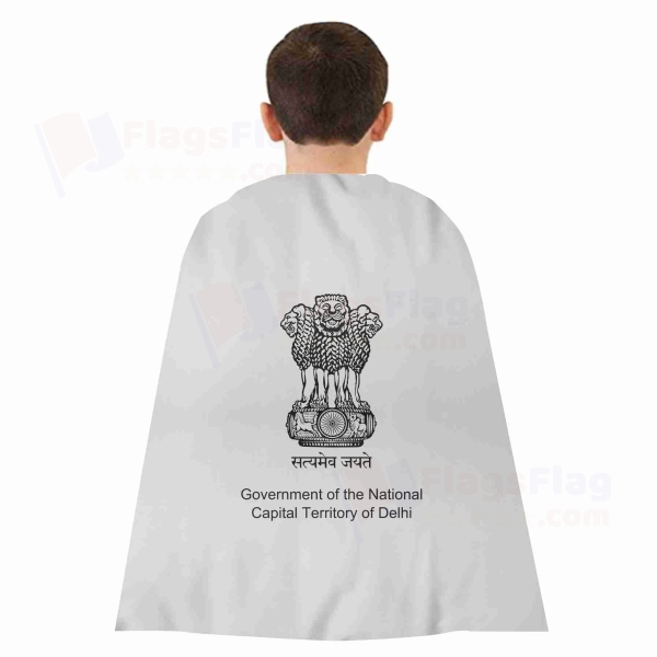 Delhi Woven Fabric Cloak Digital Printing