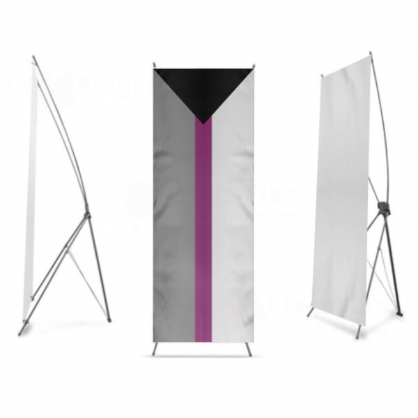 Demisexual Digital Print X Banner
