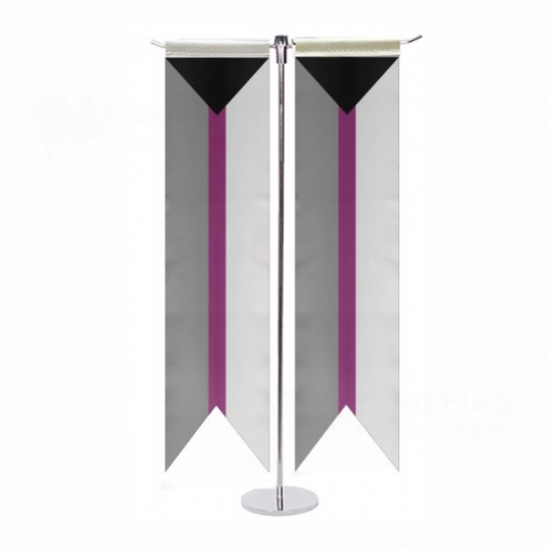 Demisexual T Table Flag