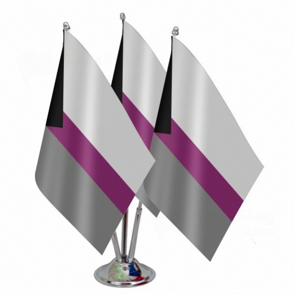 Demisexual Triple Table Flag