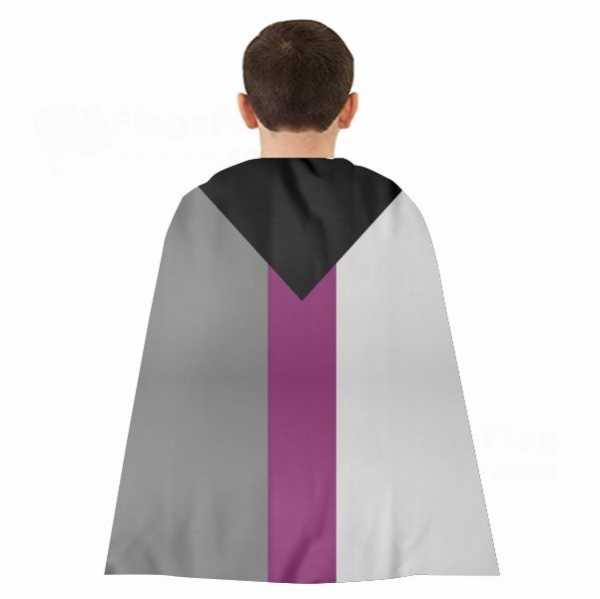 Demisexual Woven Fabric Cloak Digital Printing