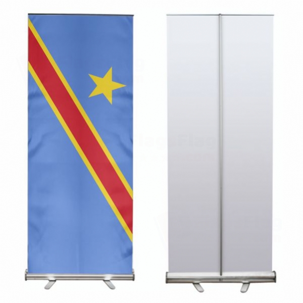 Democratic Republic Of The Congo Roll Up Banner