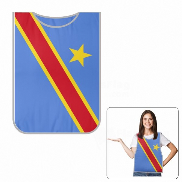 Democratic Republic Of The Congo Single Use Strike Apron