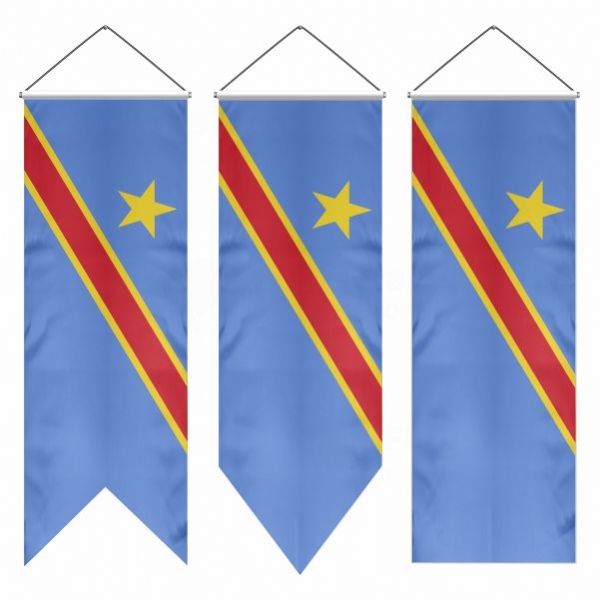 Democratic Republic Of The Congo Swallowtail Flags