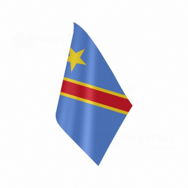 Democratic Republic Of The Congo Table Flag