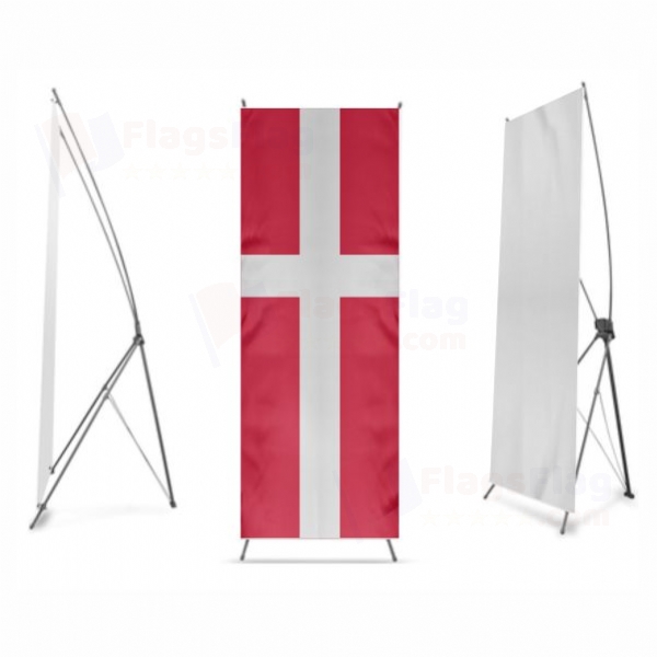 Denmark Digital Print X Banner