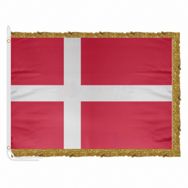 Denmark Satin Office Flag
