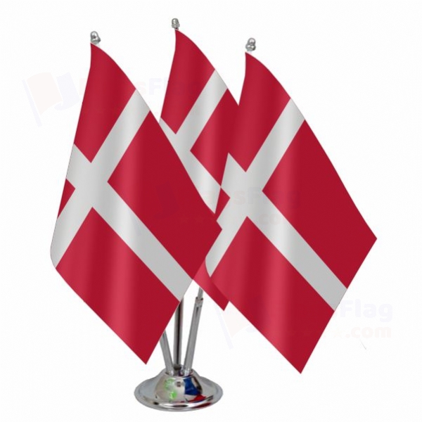 Denmark Triple Table Flag