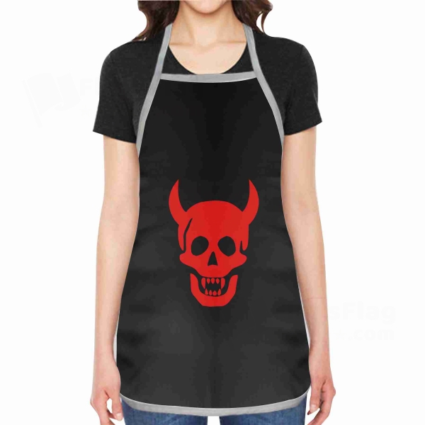 Devil Head Apron