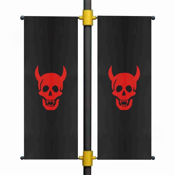 Devil Head Blackout Flag