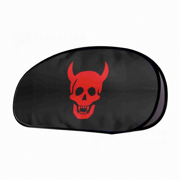Devil Head Horizontal Fabric Banner Display Stands