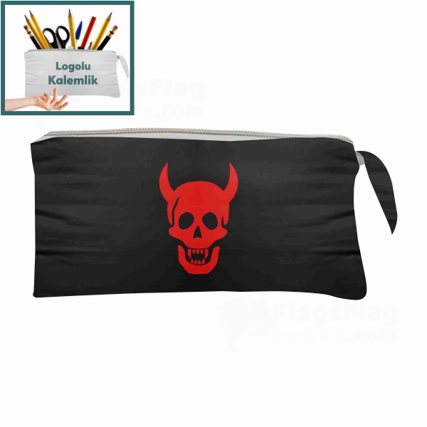 Devil Head Makeup Bag