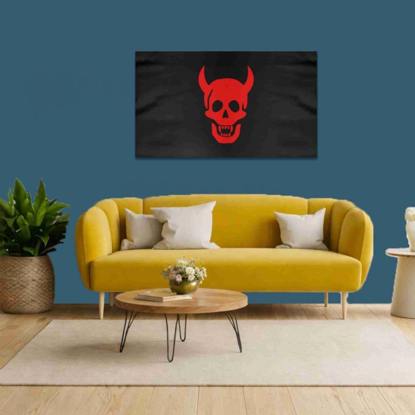 Devil Head Painting