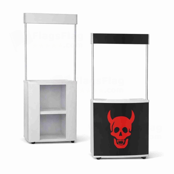 Devil Head Square Promotion Stand