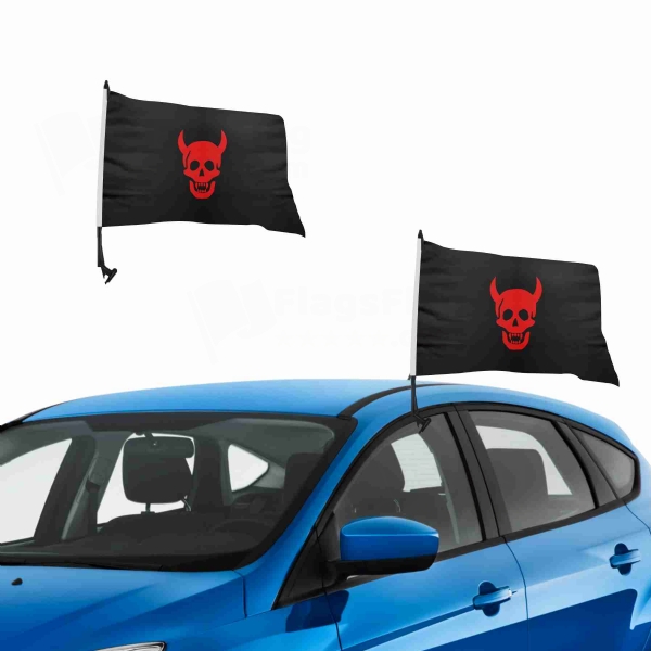 Devil Head Vehicle Convoy Flag