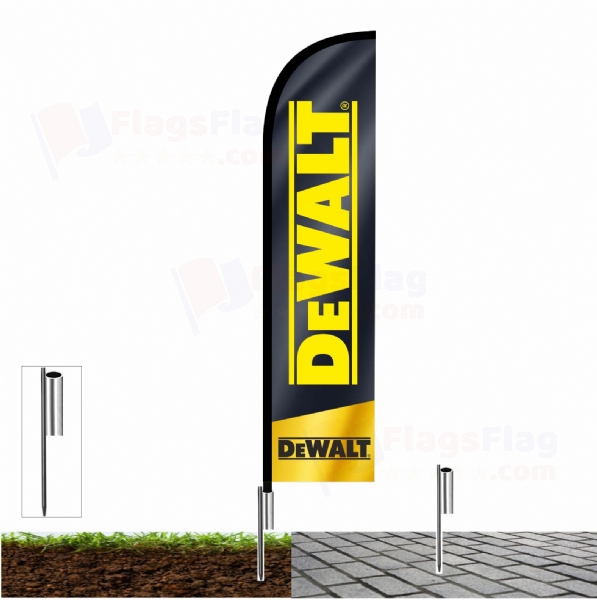 Dewalt Fishing Rod Flag
